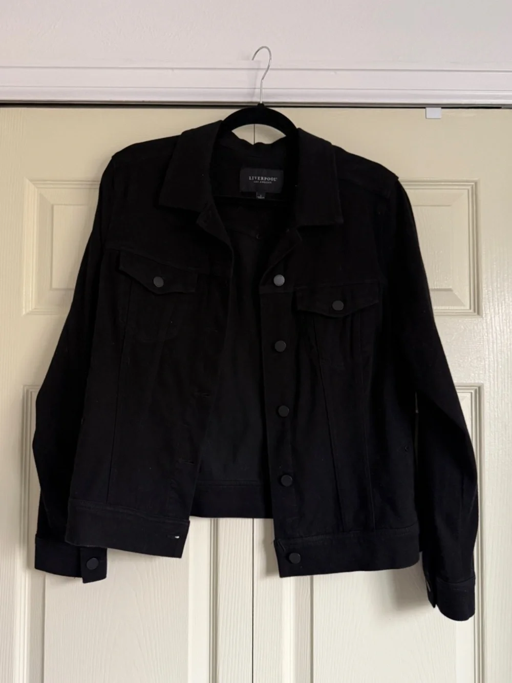 Liverpool Black Jean Jacket - Picture 4 of 7